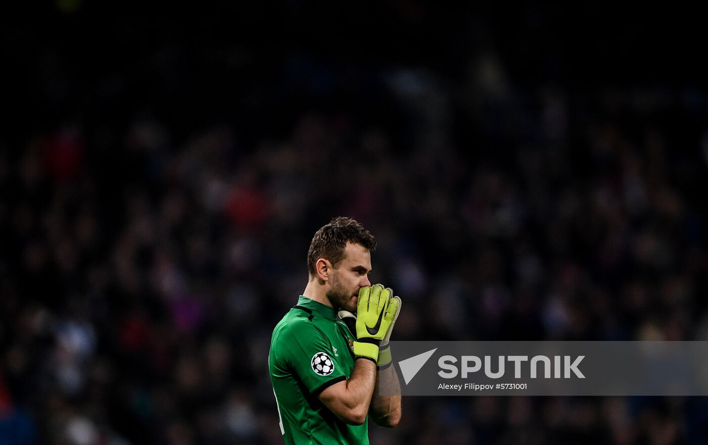 Spain Soccer Champions League Real - CSKA