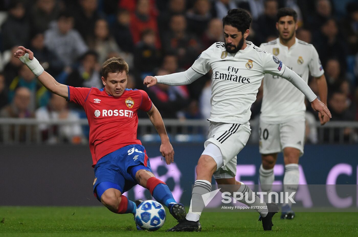 Spain Soccer Champions League Real - CSKA