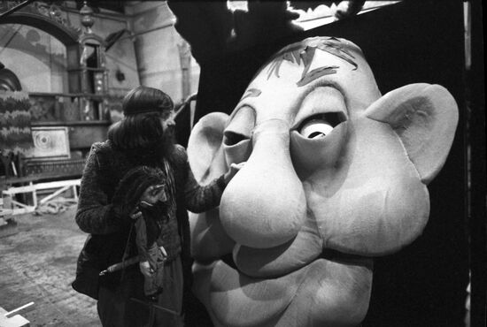 Lithuanian puppet master Benas Simokaitis