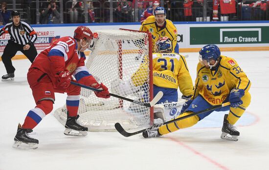 Russia Ice Hockey Channel One Cup Russia - Sweden