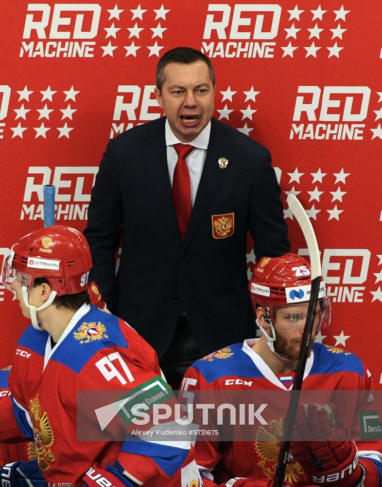 Russia Ice Hockey Channel One Cup Russia - Sweden