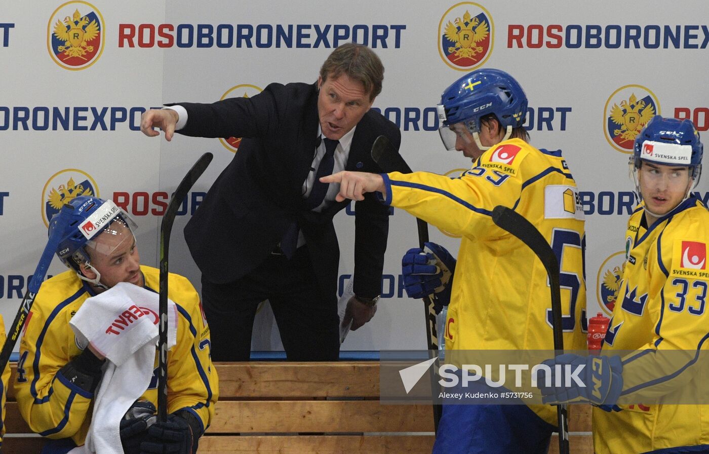 Russia Ice Hockey Channel One Cup Russia - Sweden