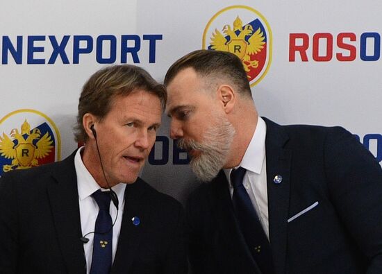 Russia Ice Hockey Channel One Cup Russia - Sweden