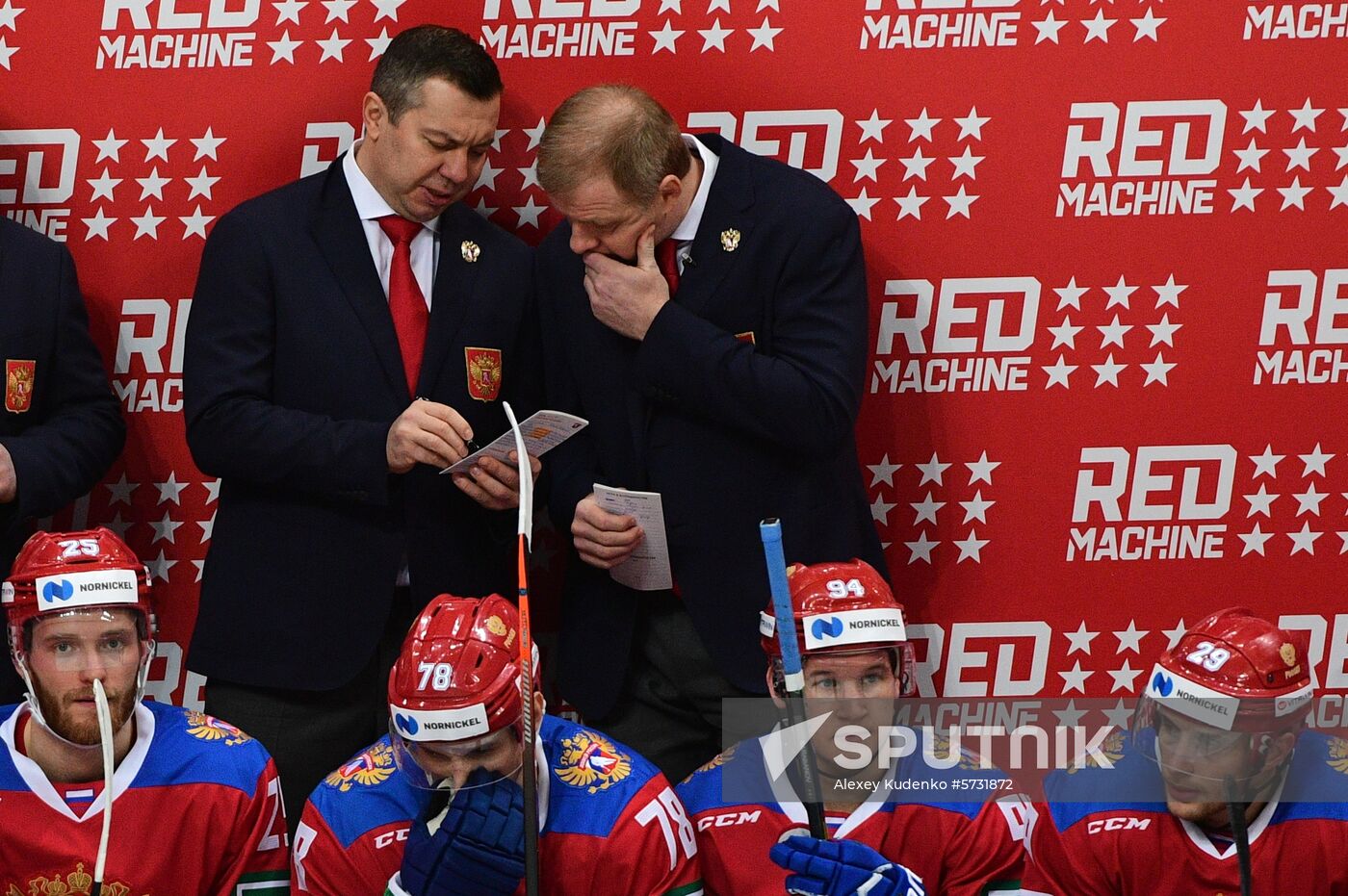 Russia Ice Hockey Channel One Cup Russia - Sweden