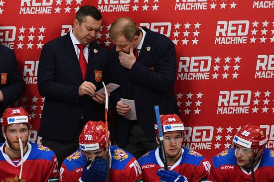 Russia Ice Hockey Channel One Cup Russia - Sweden