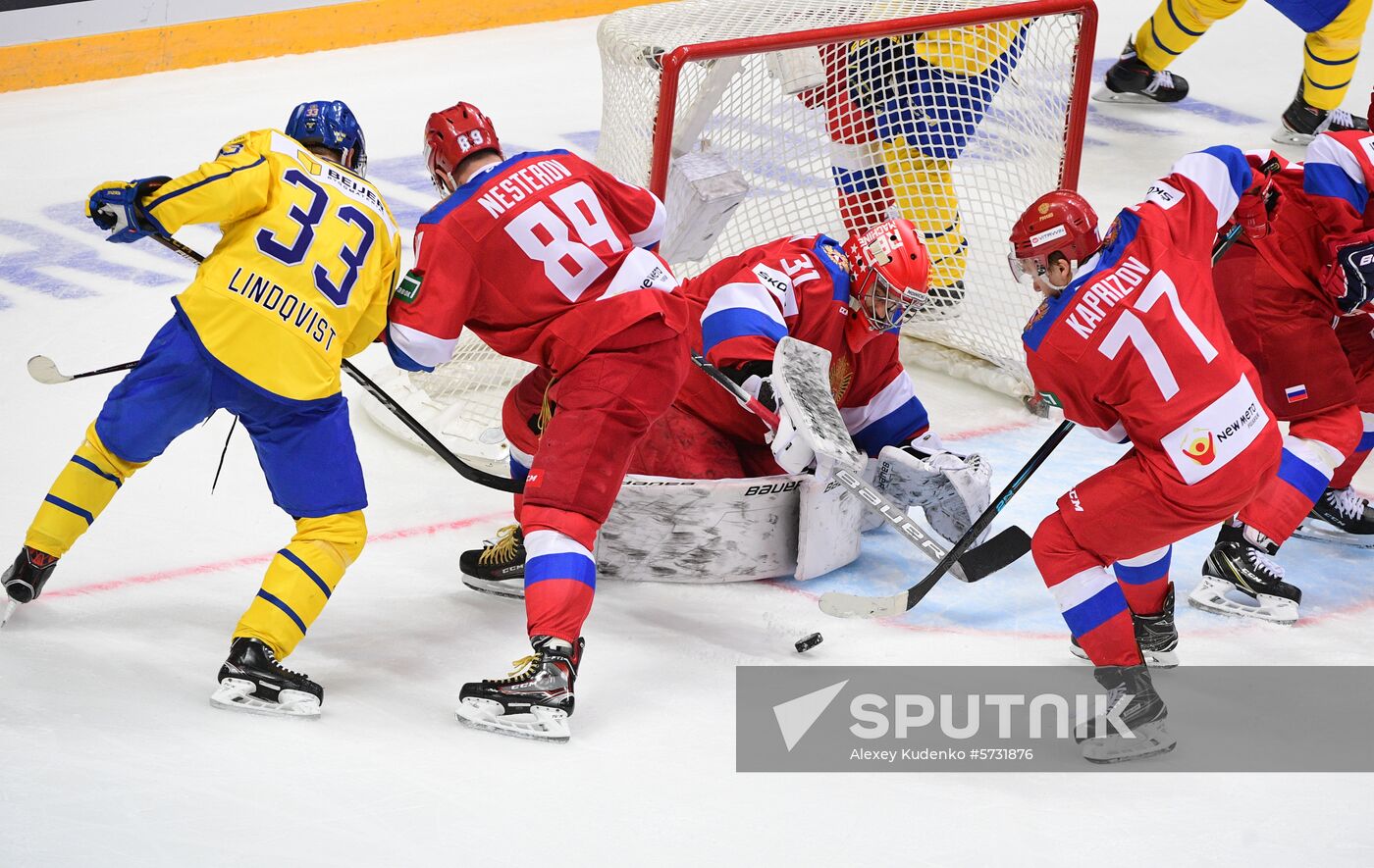 Russia Ice Hockey Channel One Cup Russia - Sweden