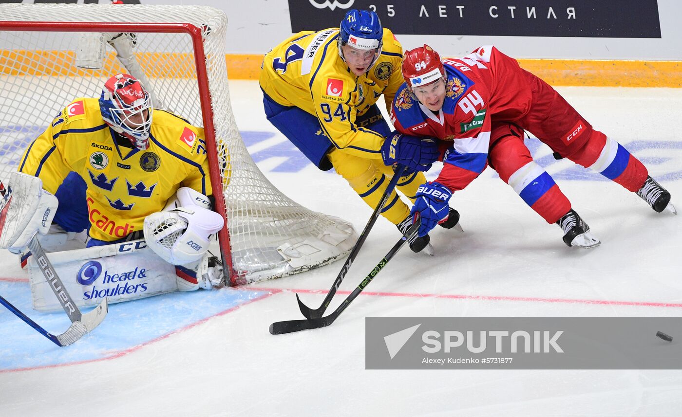 Russia Ice Hockey Channel One Cup Russia - Sweden