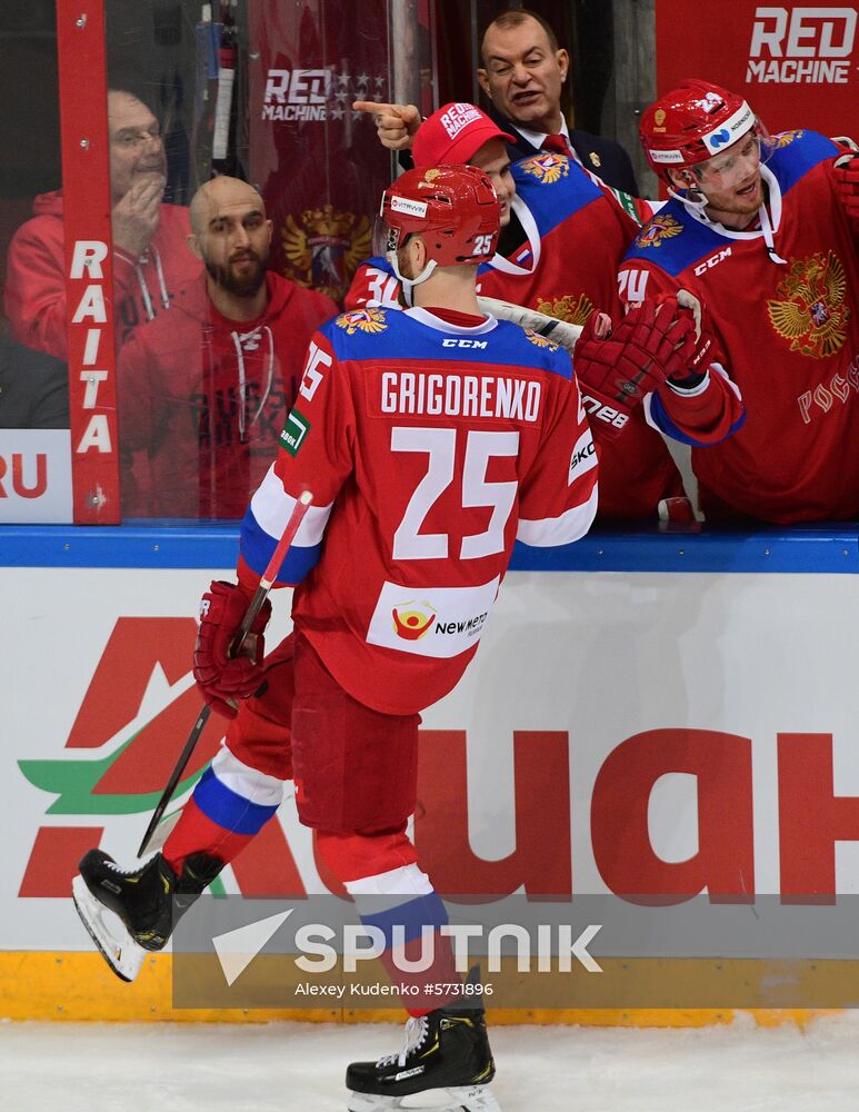 Russia Ice Hockey Channel One Cup Russia - Sweden