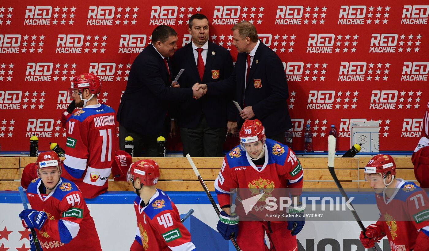 Russia Ice Hockey Channel One Cup Russia - Sweden