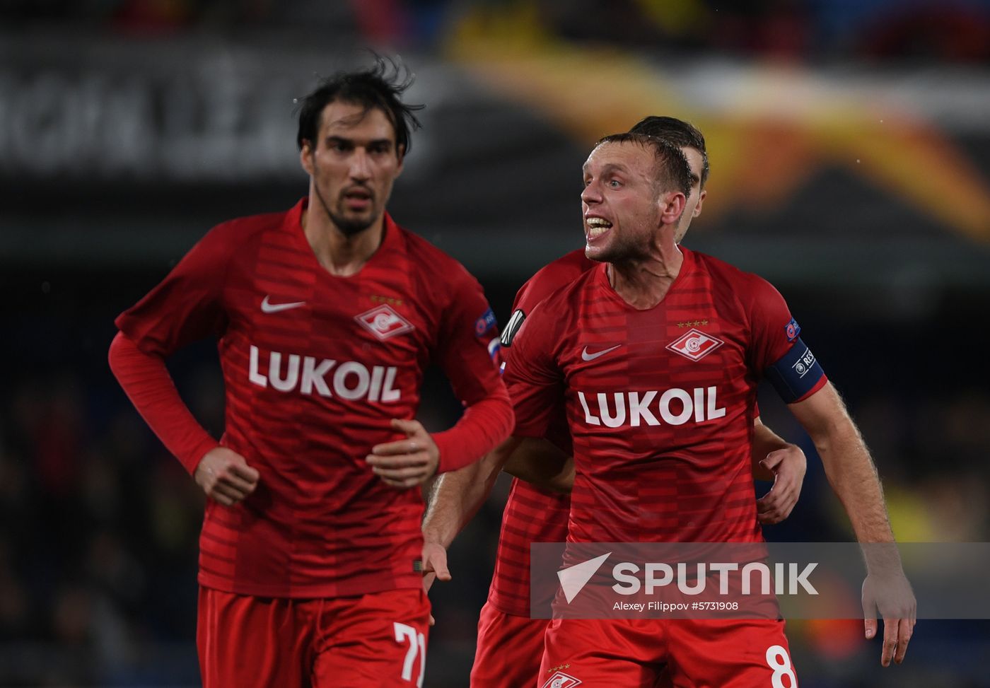 Spain Soccer Europa League Villarreal - Spartak
