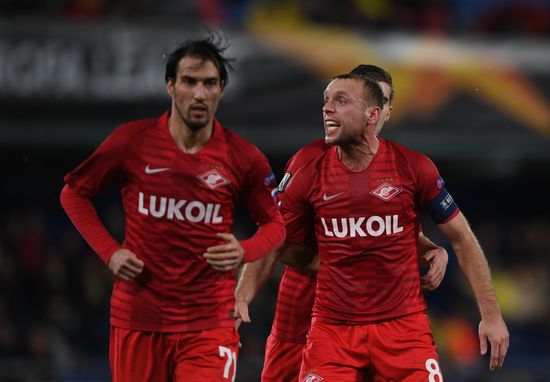 Spain Soccer Europa League Villarreal - Spartak