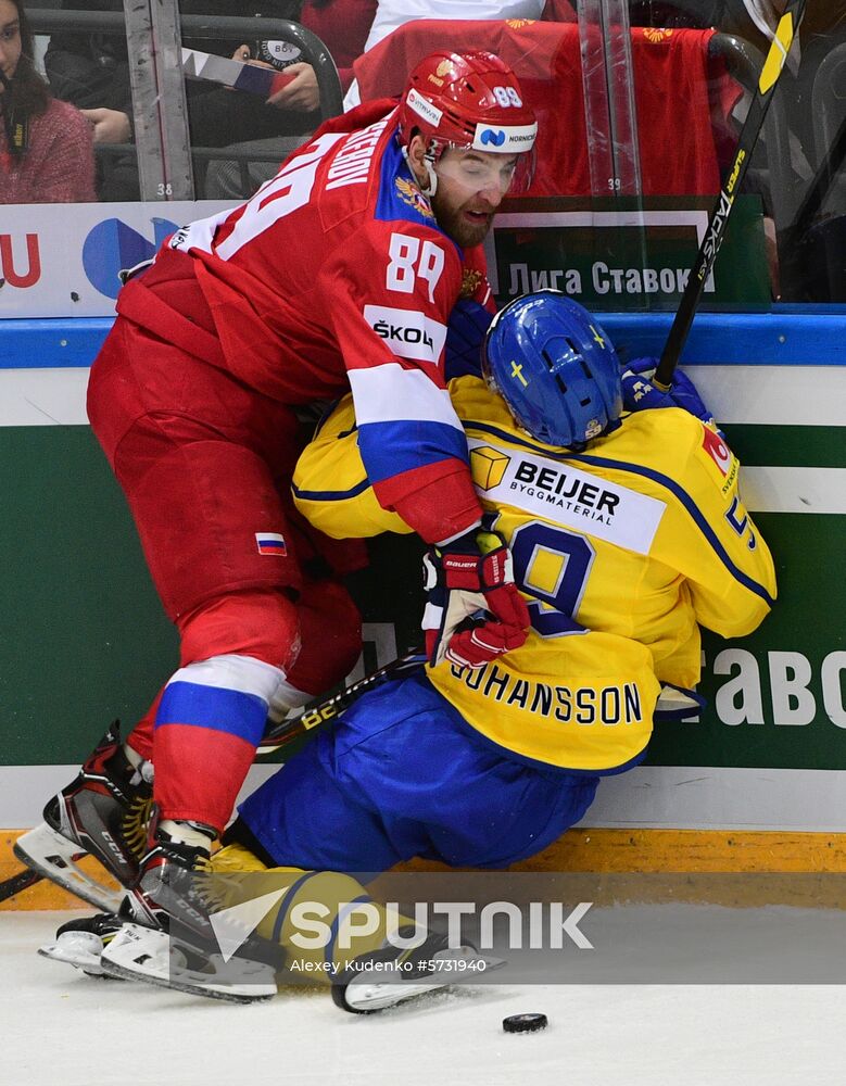 Russia Ice Hockey Channel One Cup Russia - Sweden
