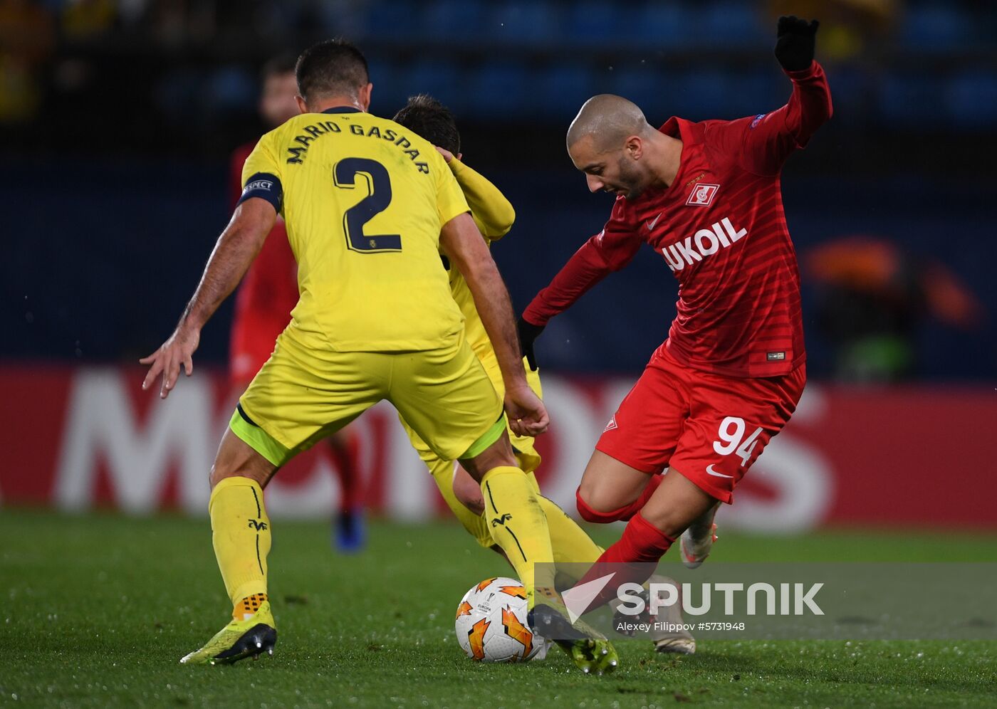 Spain Soccer Europa League Villarreal - Spartak