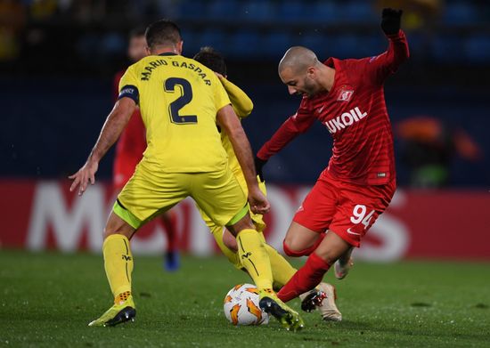 Spain Soccer Europa League Villarreal - Spartak