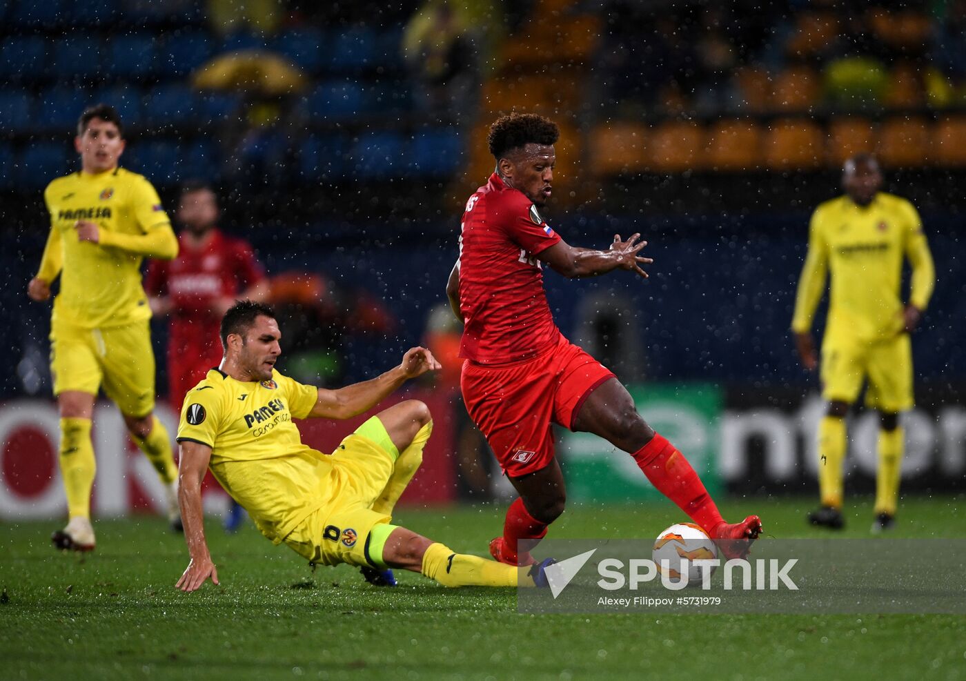 Spain Soccer Europa League Villarreal - Spartak