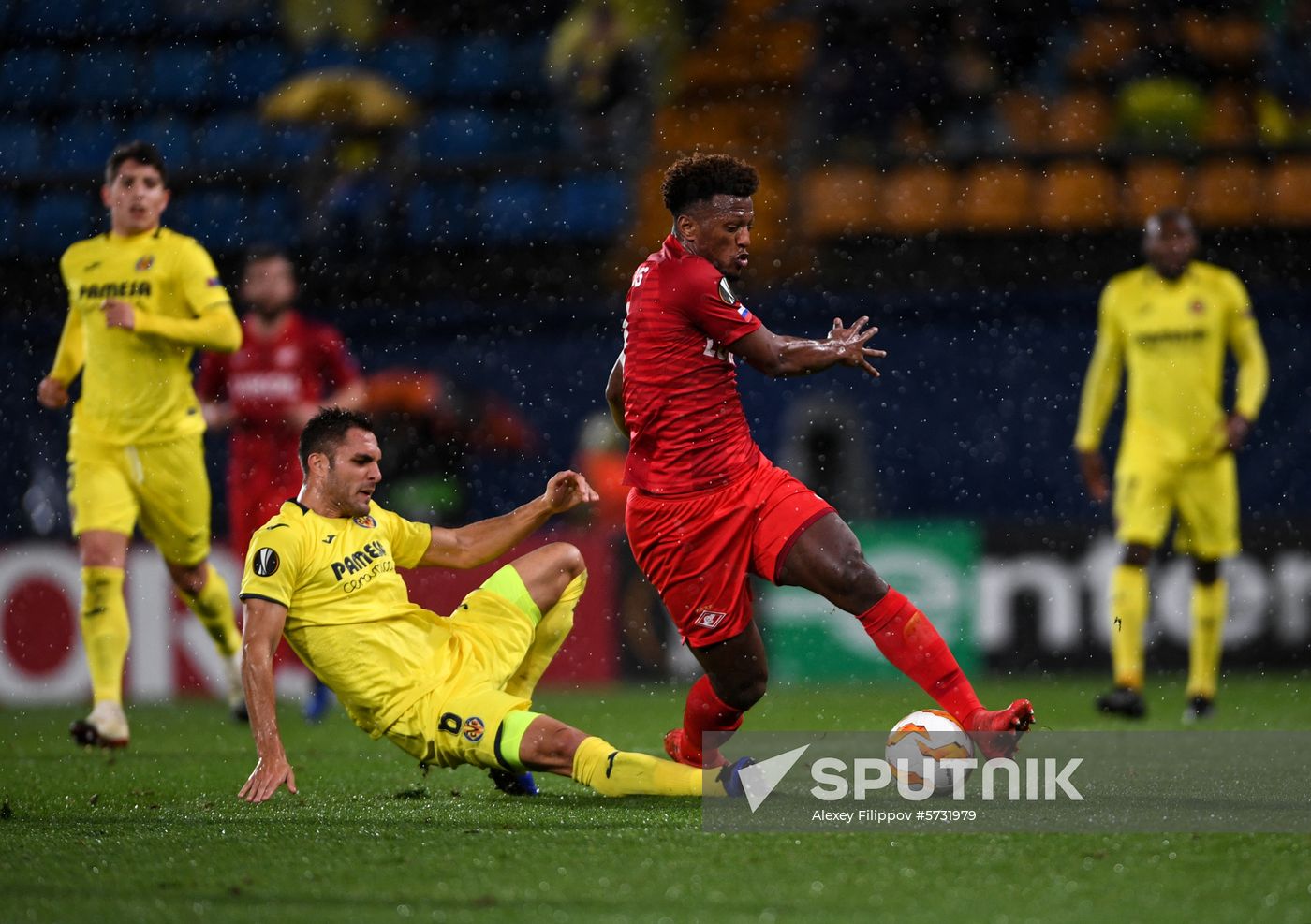 Spain Soccer Europa League Villarreal - Spartak