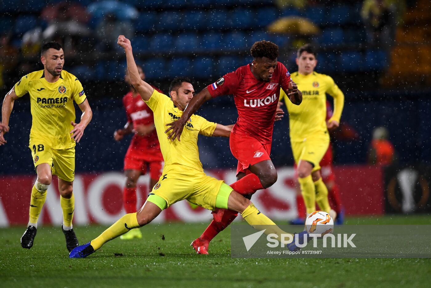 Spain Soccer Europa League Villarreal - Spartak