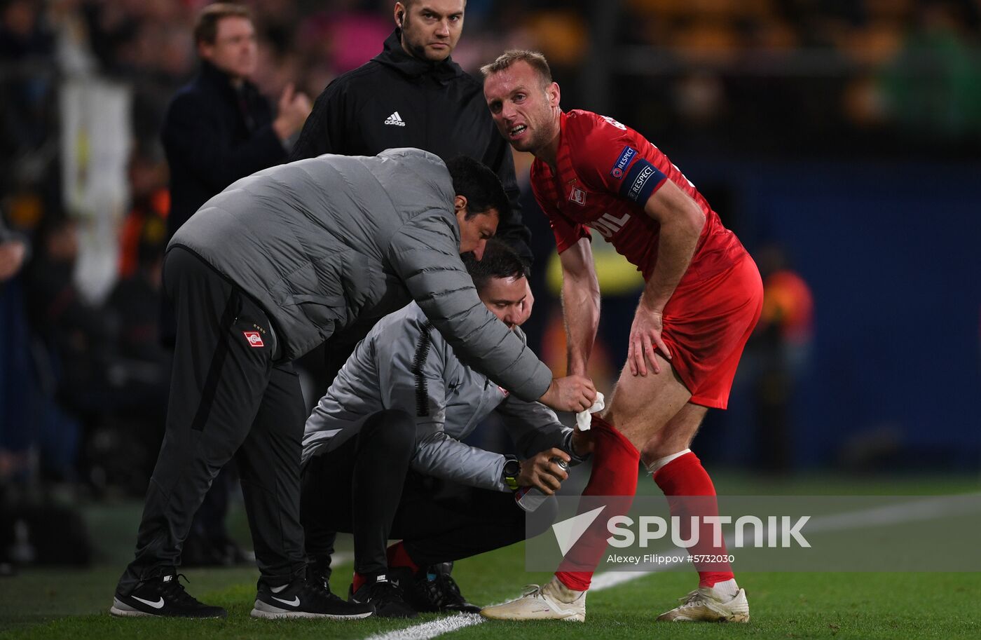 Spain Soccer Europa League Villarreal - Spartak