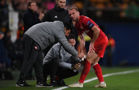 Spain Soccer Europa League Villarreal - Spartak