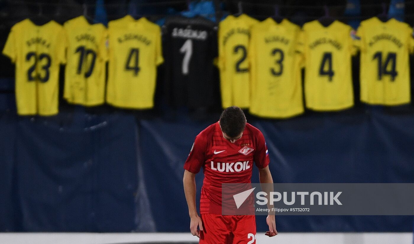 Spain Soccer Europa League Villarreal - Spartak