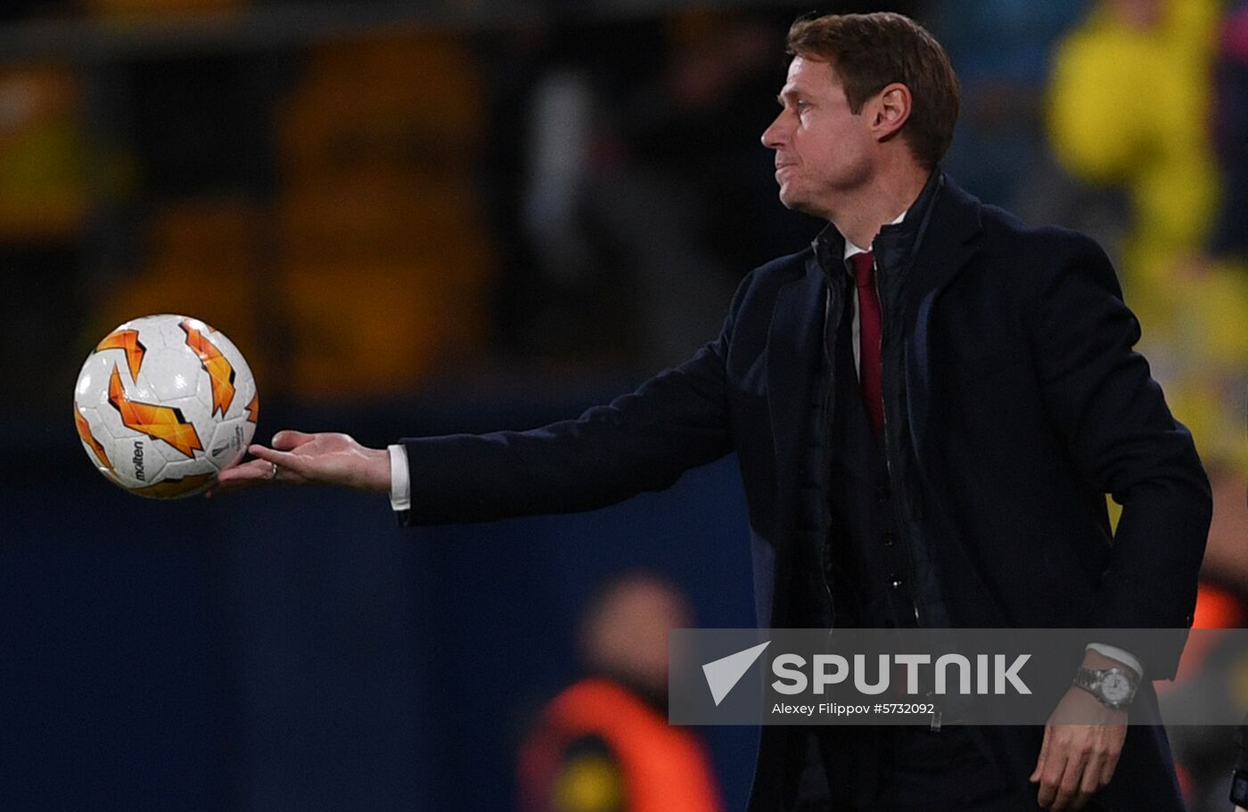 Spain Soccer Europa League Villarreal - Spartak