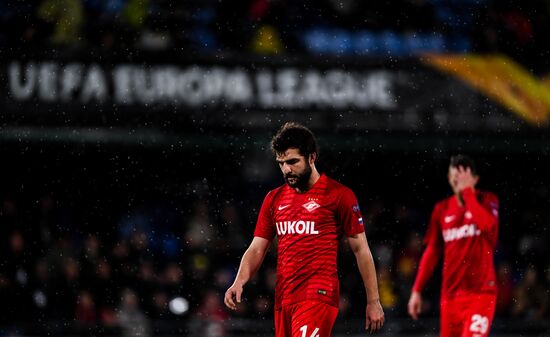 Spain Soccer Europa League Villarreal - Spartak