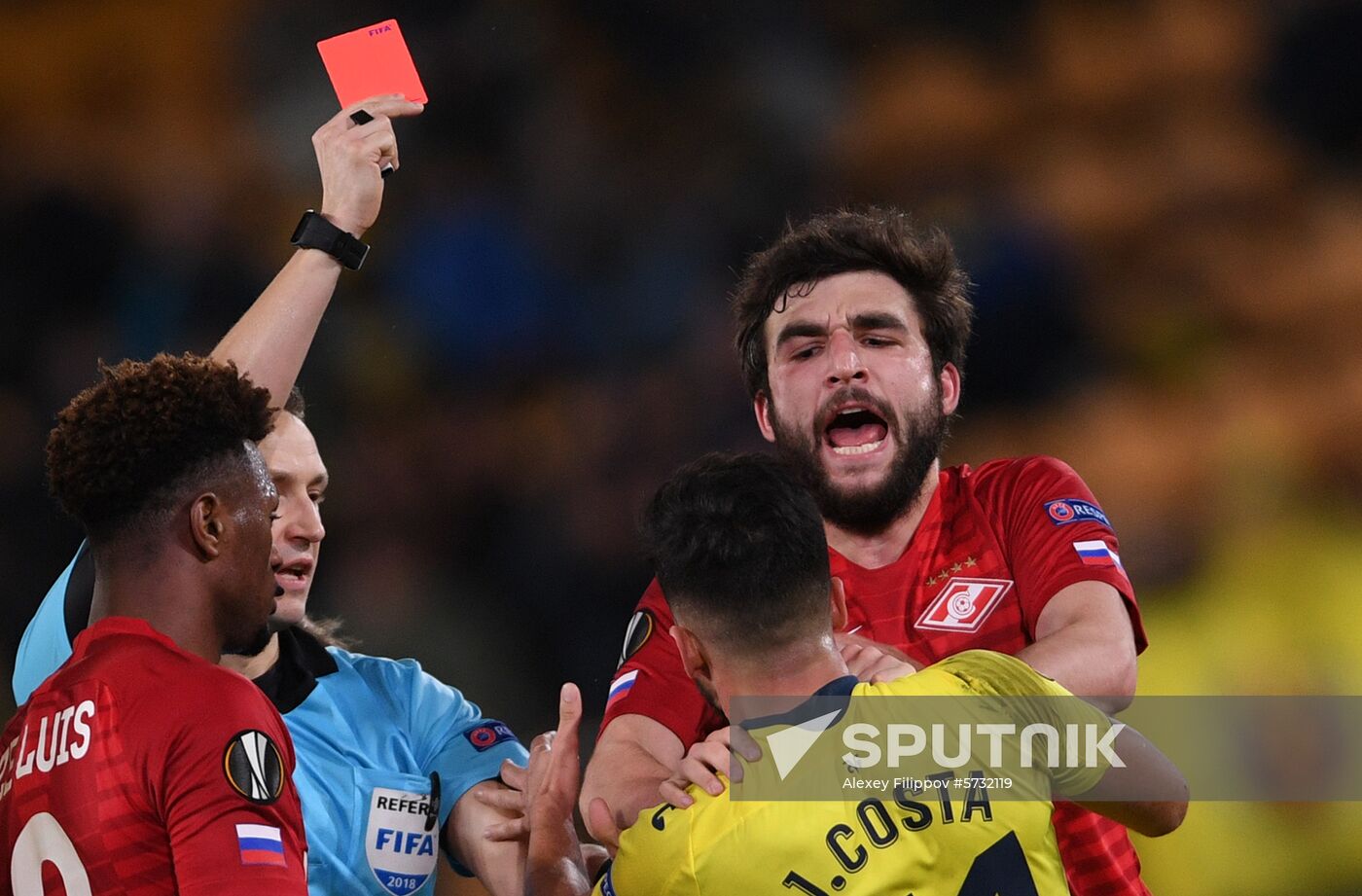 Spain Soccer Europa League Villarreal - Spartak