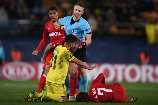 Spain Soccer Europa League Villarreal - Spartak