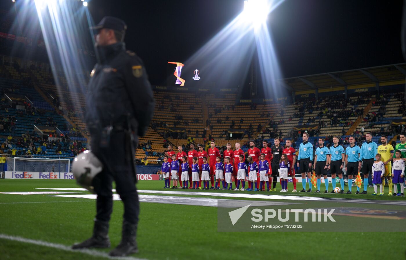 Spain Soccer Europa League Villarreal - Spartak