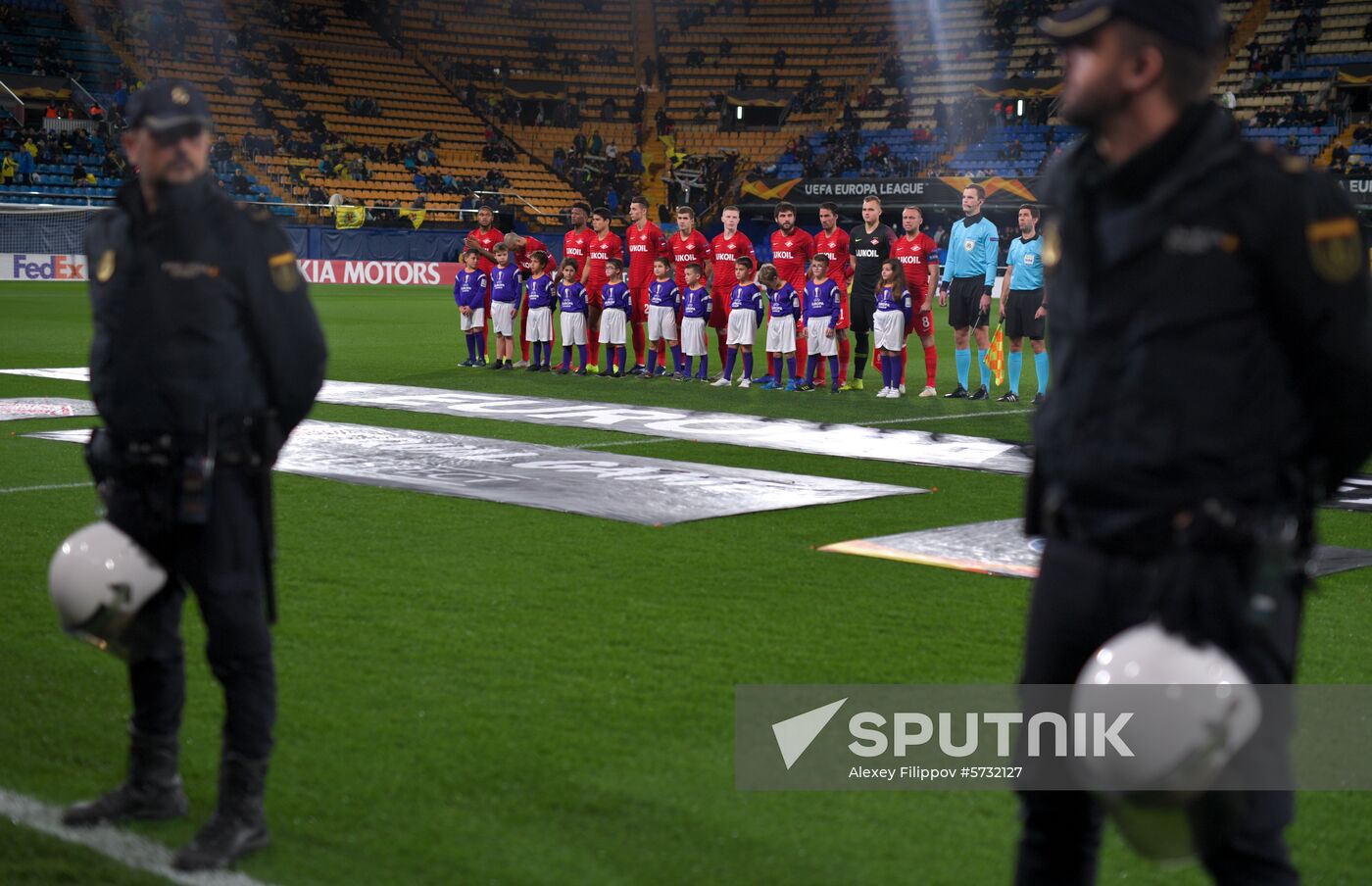 Spain Soccer Europa League Villarreal - Spartak