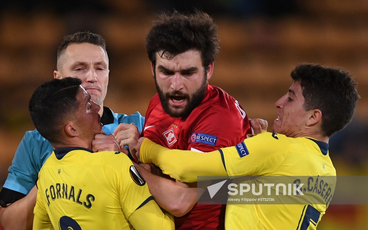 Spain Soccer Europa League Villarreal - Spartak