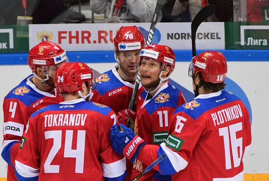 Russia Ice Hockey Channel One Cup Russia - Sweden