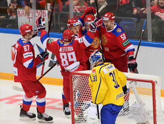 Russia Ice Hockey Channel One Cup Russia - Sweden