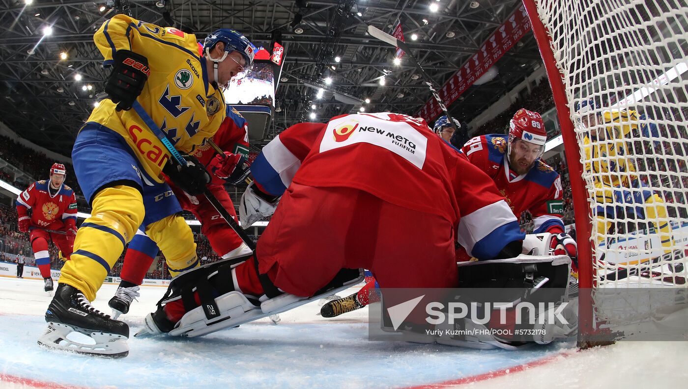 Russia Ice Hockey Channel One Cup Russia - Sweden