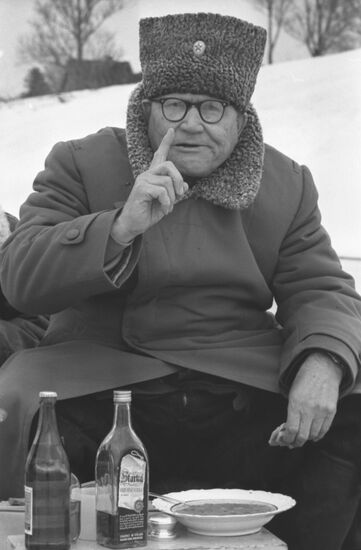 Marshal of the Soviet Union Ivan Konev.