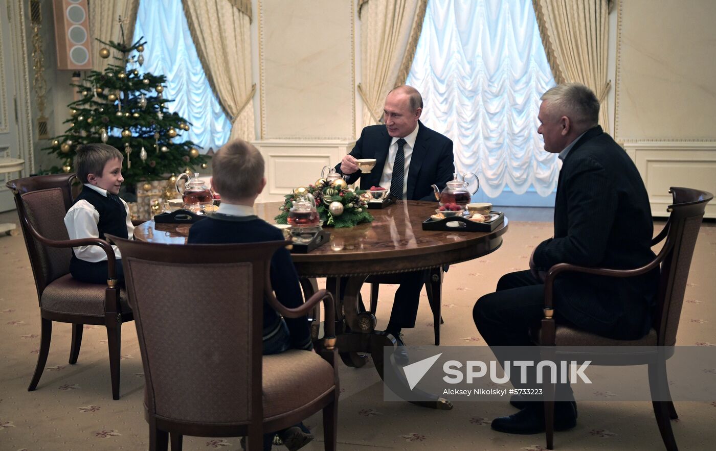 President Putin's visit to St. Petersburg