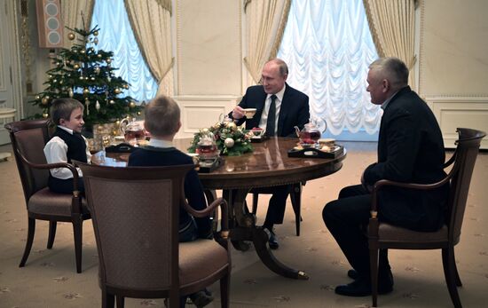President Putin's visit to St. Petersburg