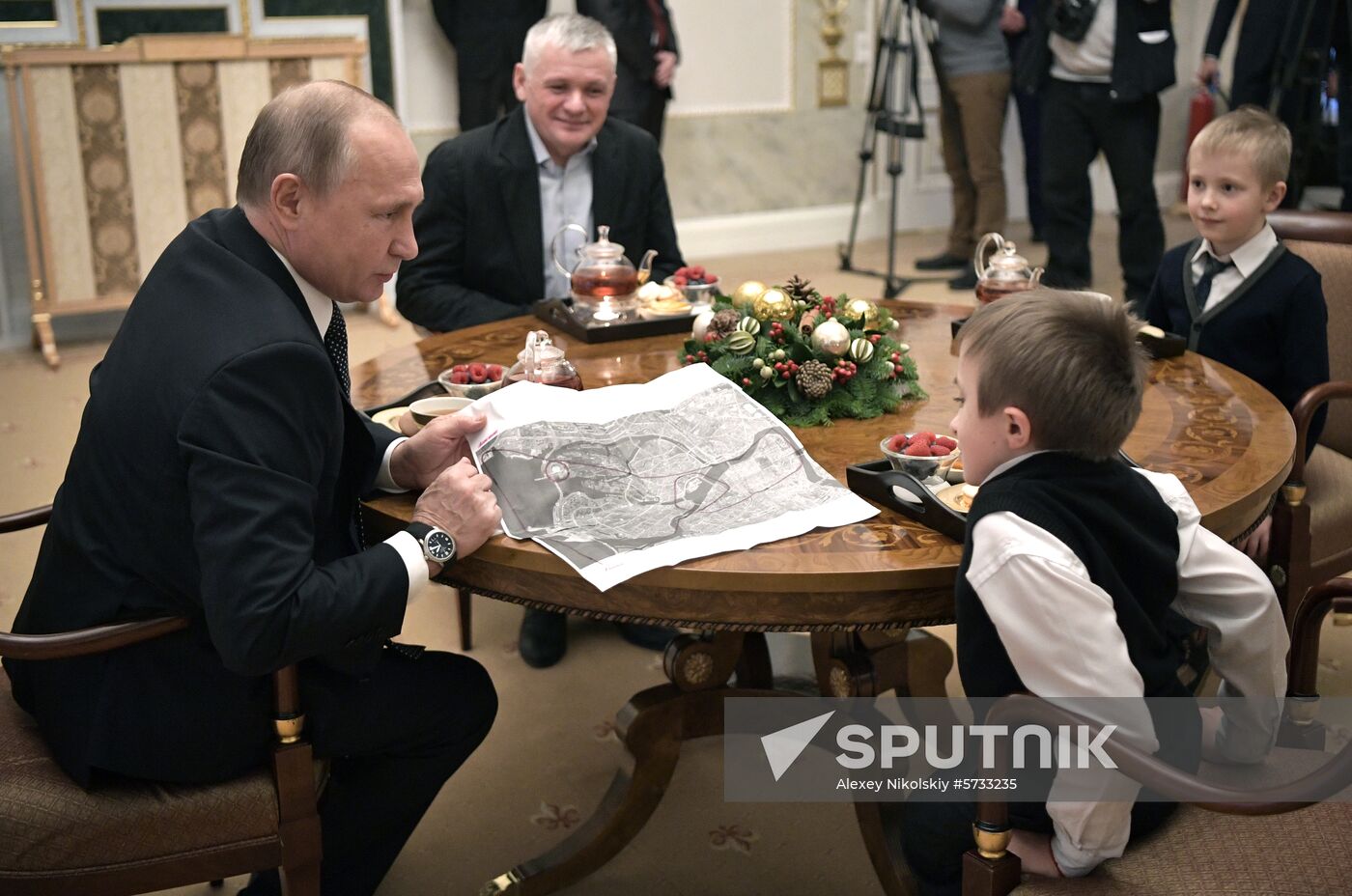 President Putin's visit to St. Petersburg