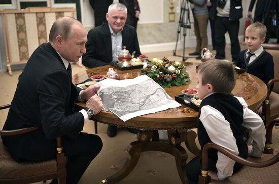 President Putin's visit to St. Petersburg