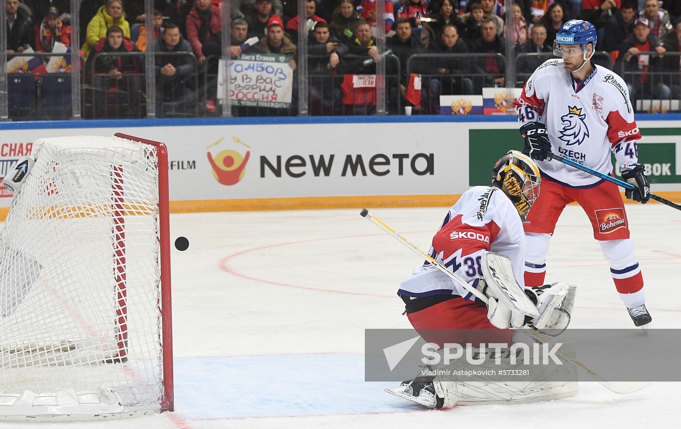 Russia Ice Hockey Channel One Cup Russia - Czech Republic