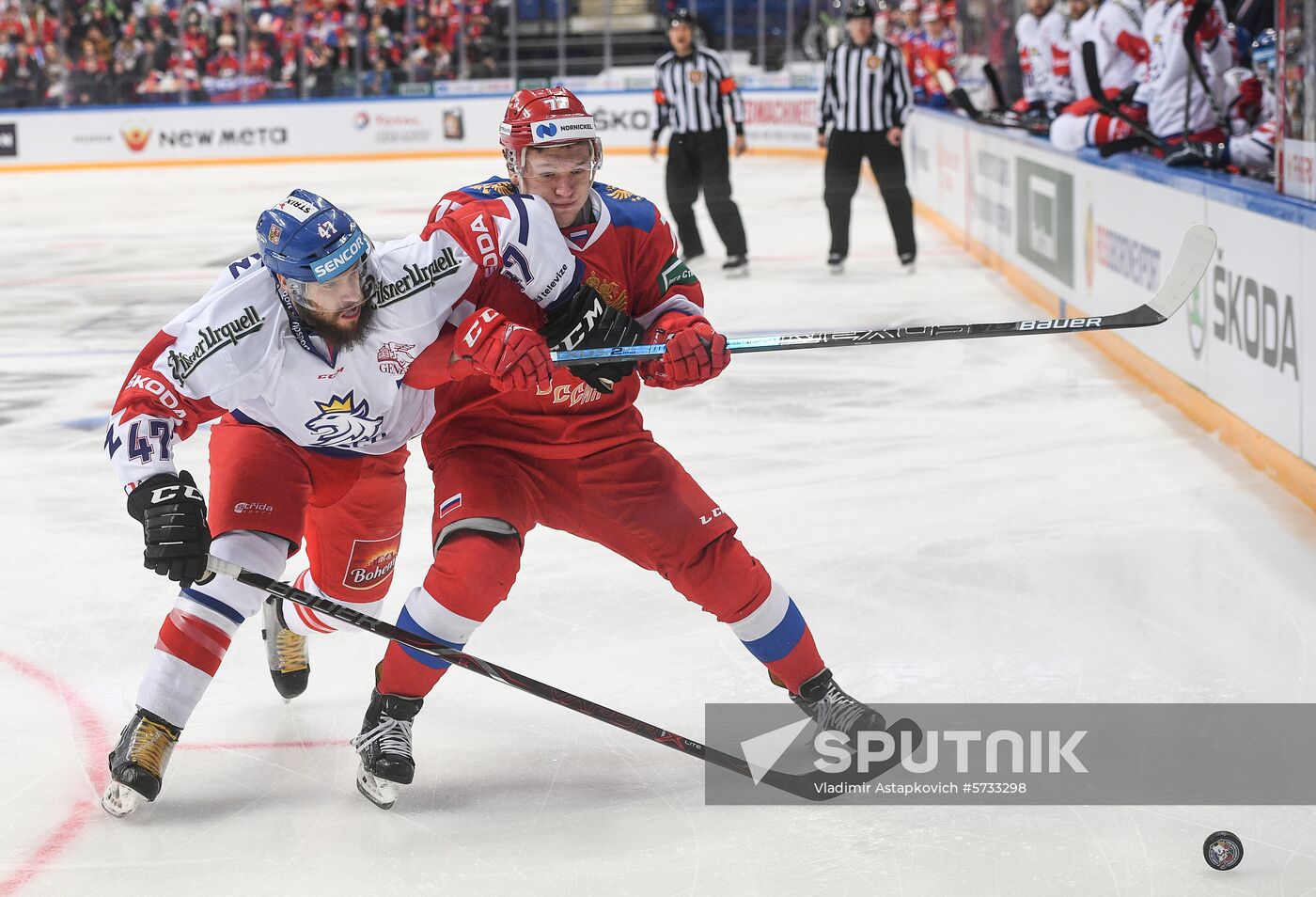 Russia Ice Hockey Channel One Cup Russia - Czech Republic