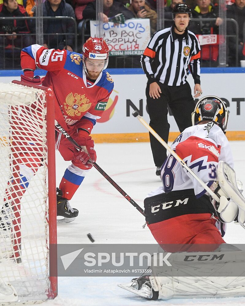 Russia Ice Hockey Channel One Cup Russia - Czech Republic