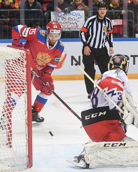 Russia Ice Hockey Channel One Cup Russia - Czech Republic