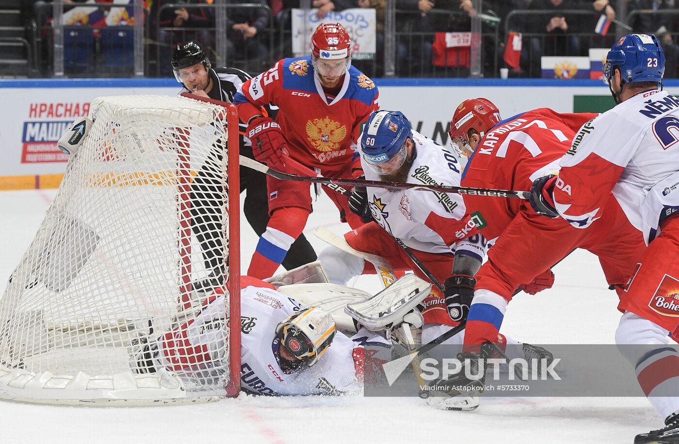 Russia Ice Hockey Channel One Cup Russia - Czech Republic