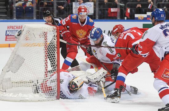 Russia Ice Hockey Channel One Cup Russia - Czech Republic