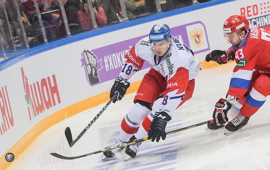 Russia Ice Hockey Channel One Cup Russia - Czech Republic