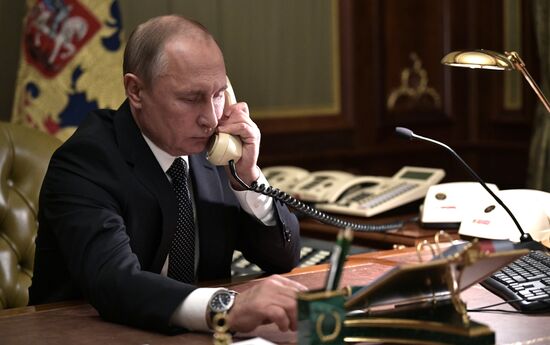 President Putin's visit to St. Petersburg