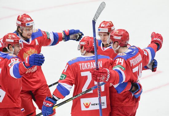 Russia Ice Hockey Channel One Cup Russia - Czech Republic