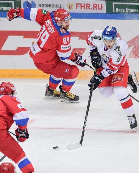 Russia Ice Hockey Channel One Cup Russia - Czech Republic