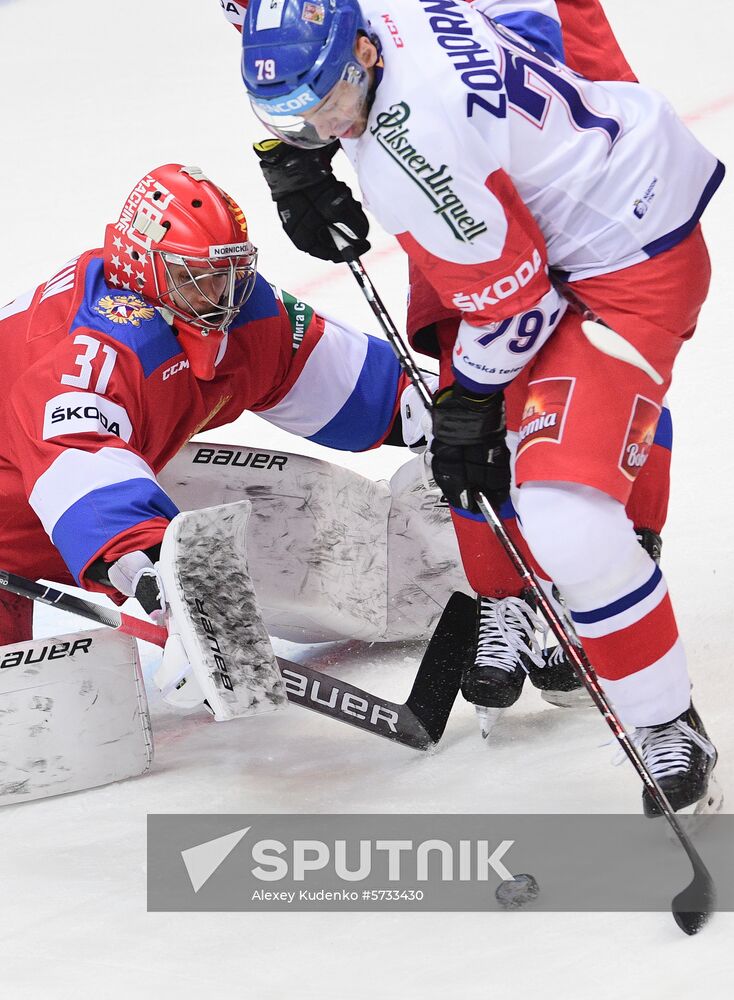 Russia Ice Hockey Channel One Cup Russia - Czech Republic